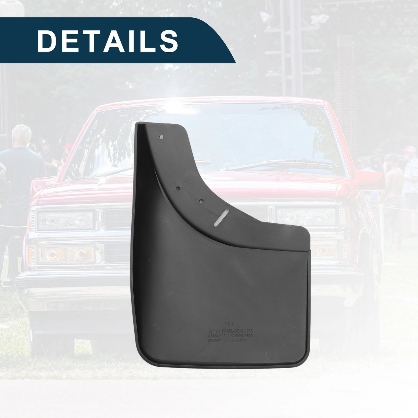 Mud Flap Splash Guard for Chevrolet GMC C1500 C/K1500 C2500 K2500
