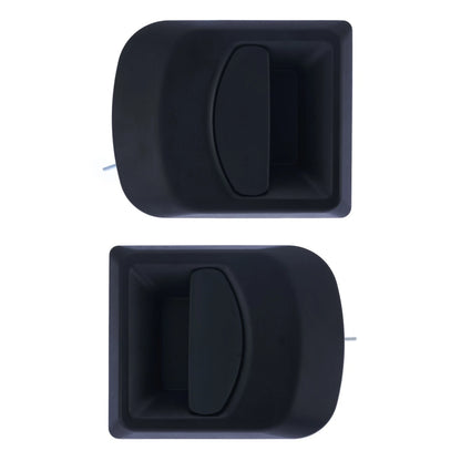 Door Handle Outer Set of 2 Black for Iveco Daily Van (2000–2006)