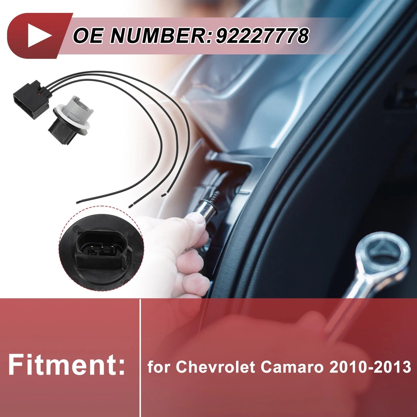 Front Turn Signal Light Socket Wiring for Chevrolet Camaro (2010-2013)