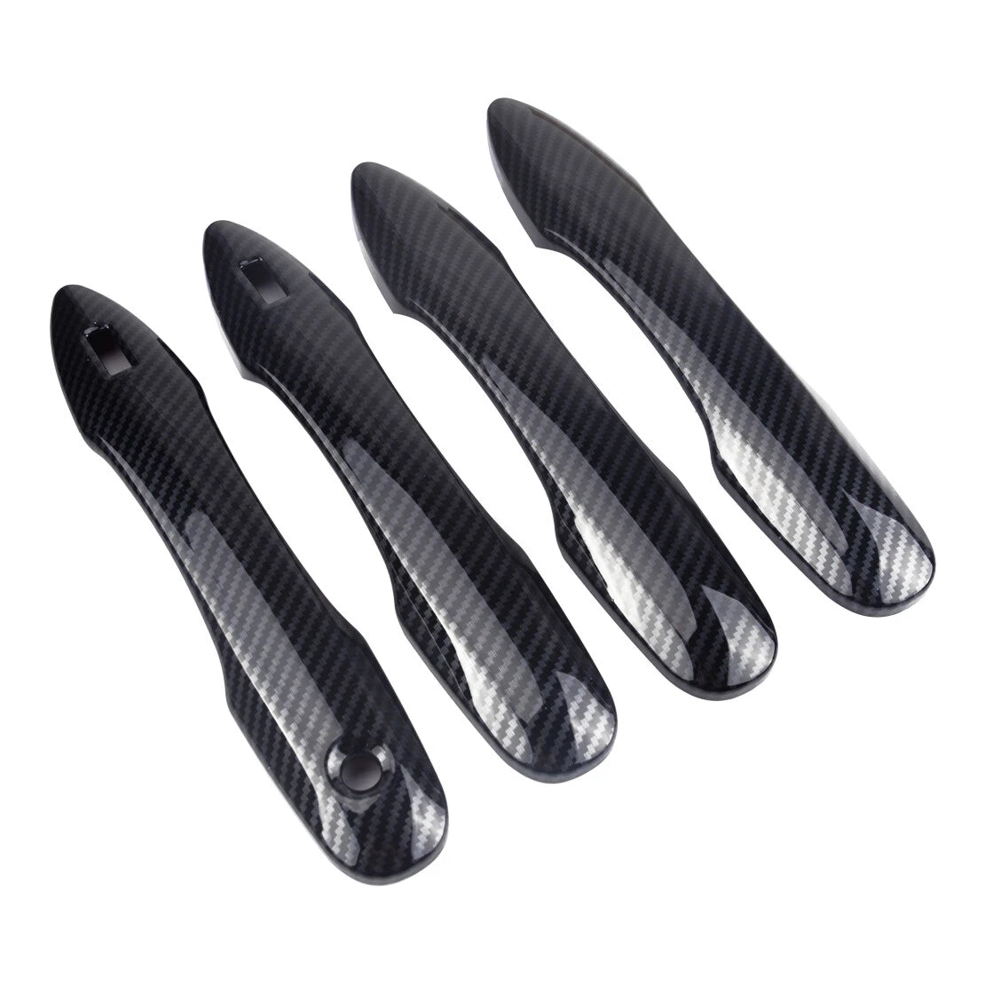 4X Carbon Fiber Door Handle Cover Trim for Toyota Corolla Hatchback (2019-2023)