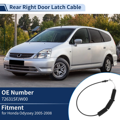 Door Latch Cable for Honda Odyssey 2005-2008 Rear Right