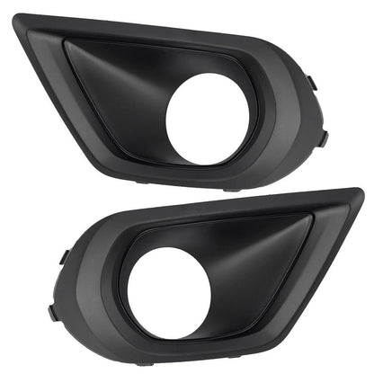 L & R Fog Light Bezel Trim Covers for Subaru Forester (2014-2016)