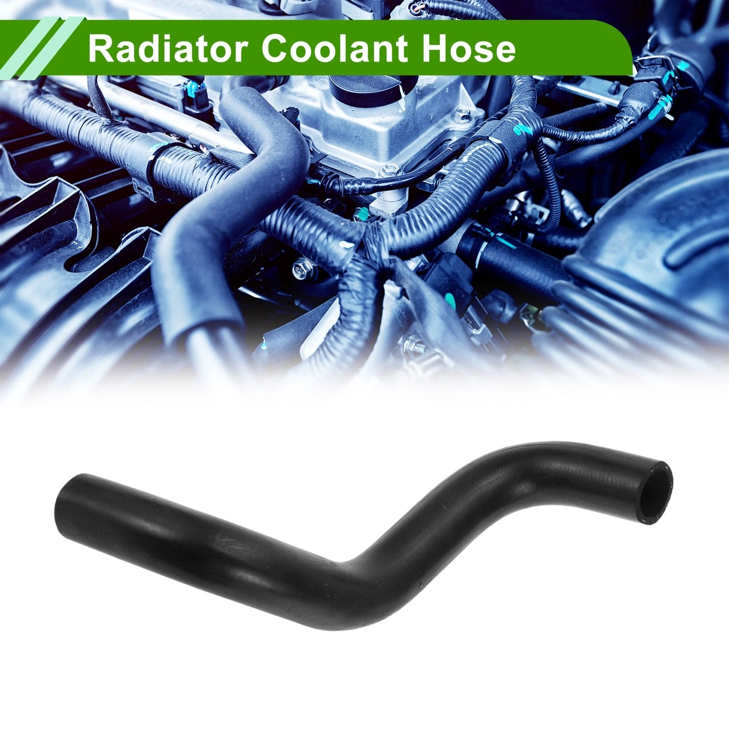 Radiator Coolant Hose Rubber Black for Toyota Corolla iM (2017–2018)