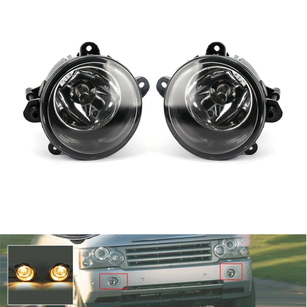 2 x Fog Light Lamps for Land Rover Discovery LR3, Range Rover (06-09)
