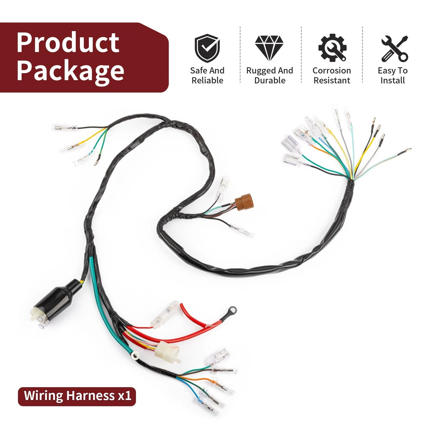 Wiring Harness for Honda SL350 Motosport 350 (1971-1972)