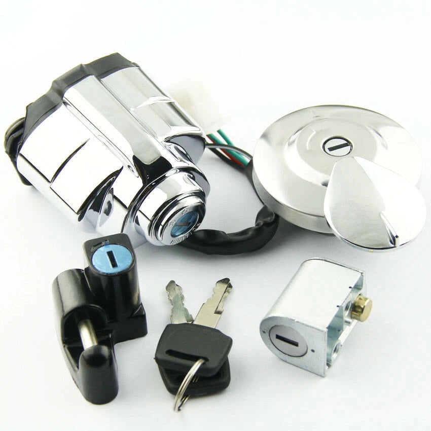 Ignition Key Switch Lock Set for Honda Steed 400, VT250 Magna (1992-1998)