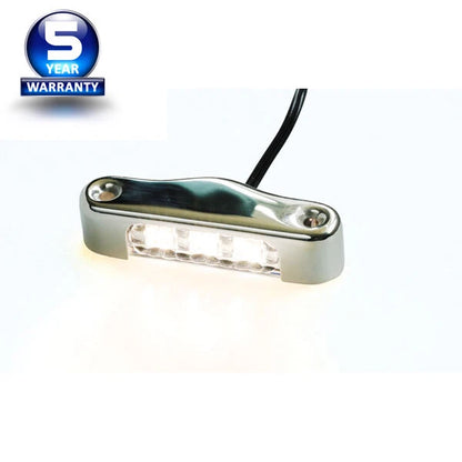 12V LED Cool White Underwater Squid Light - 4 Pack for Marine Use
