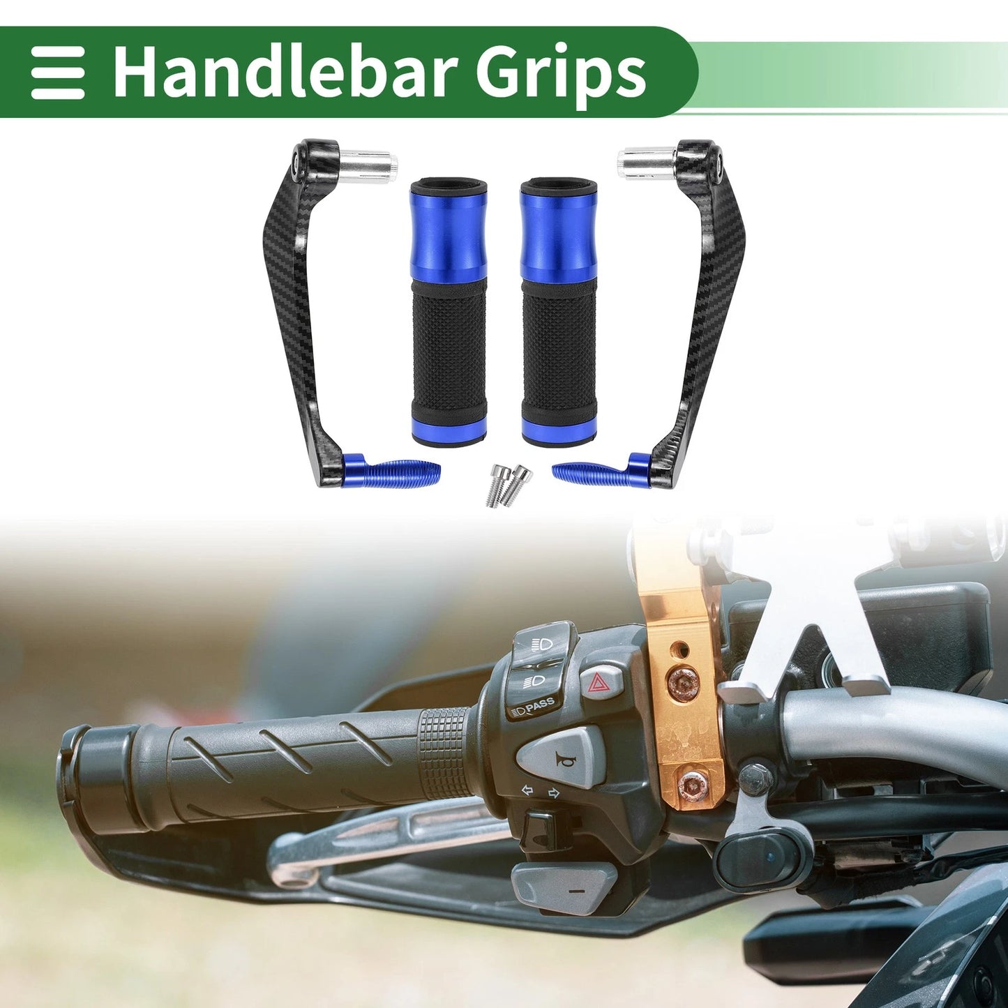 Hand Grips Cover Aluminum Alloy for Motorcycle