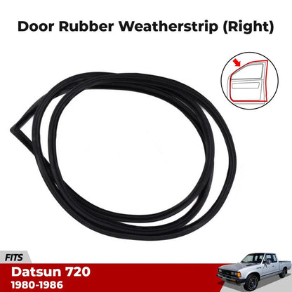 Door Rubber Seal Weatherstrip Belt Front RH Fits Datsun 720 Pickup 1980-86 D09