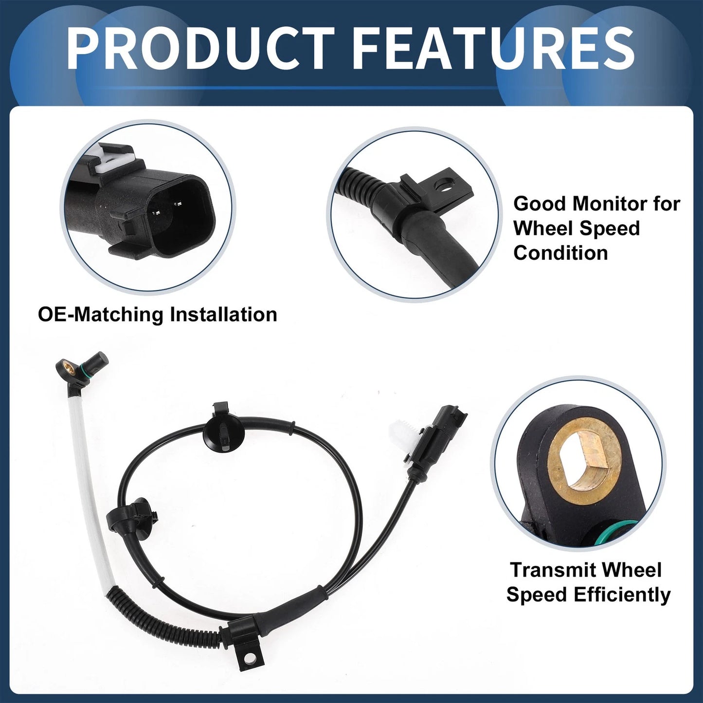 ABS Wheel Speed Sensor for Ford Ranger 4WD (2011-2019)