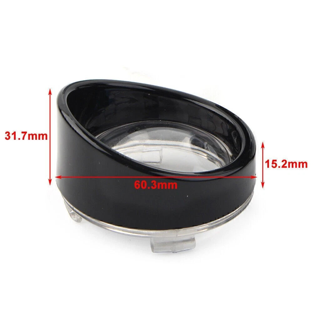 Turn Signal Light Lens Cover Bezels for Harley Davidson Softail
