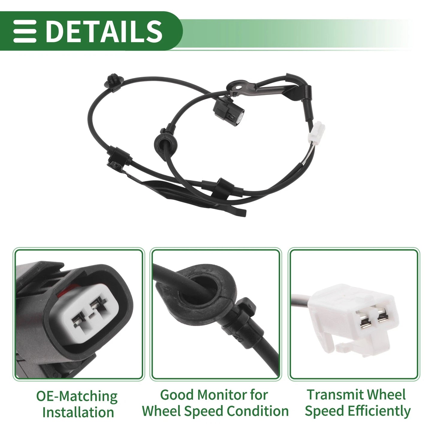 ABS Wheel Speed Sensor for Toyota Yaris (1999-2005)