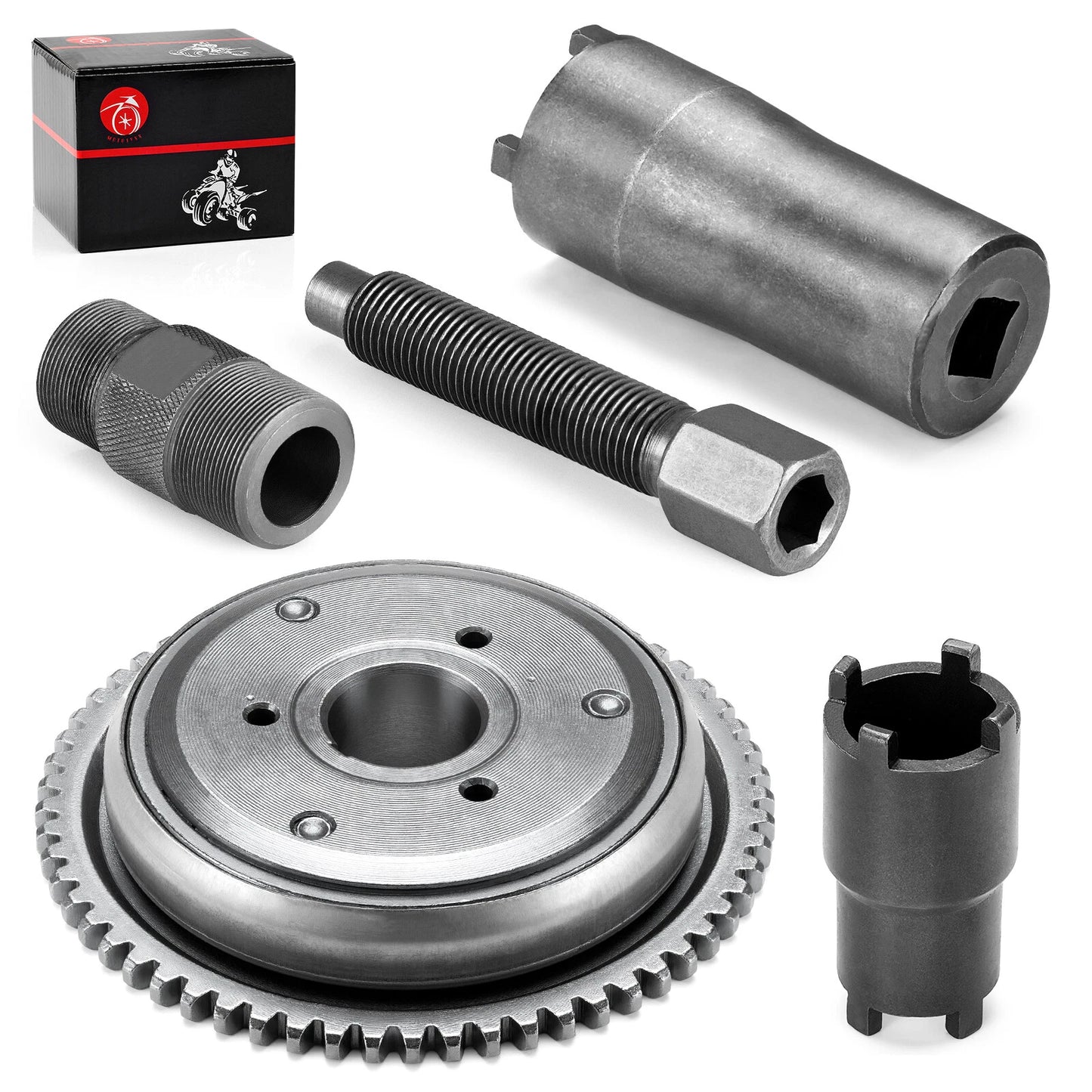 Starter Clutch Flywheel Puller Tool for GY6 Scooter 125cc 150cc 152QMI 157QMJ