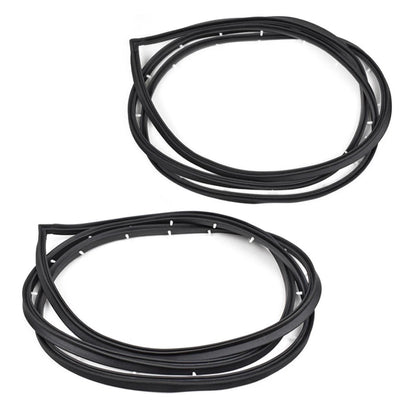 Weatherstrip Rubber Door Seal LH+RH Fits Toyota Hilux RN20 RN25 2D Pickup 1972-7