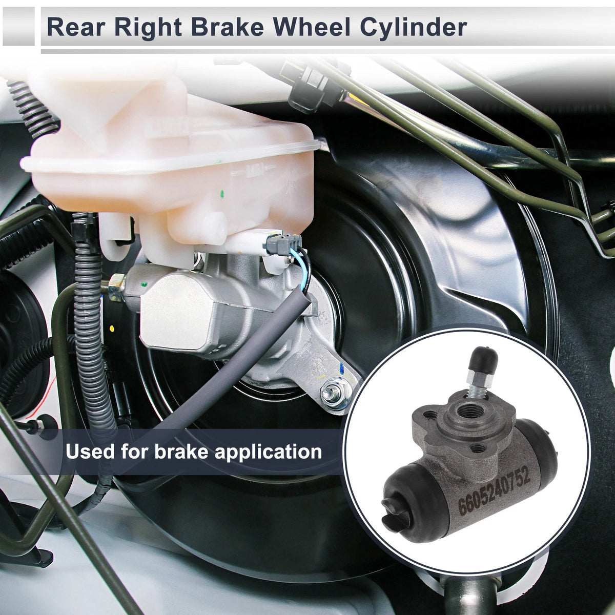 Rear Right Brake Wheel Cylinder for Toyota Corolla (1983-2001)