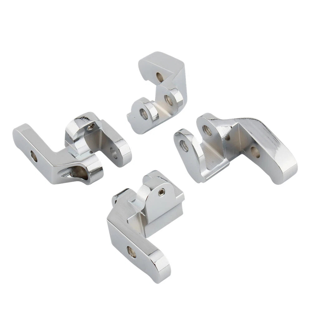 Front Driver Floorboard Relocation Brackets for Harley Touring Road Glide (2014-2023)