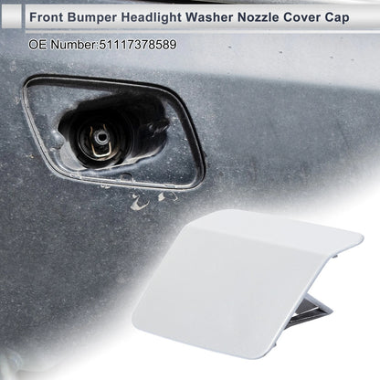 Front Left Bumper Headlight Washer Nozzle Cover for BMW X5 (2014-2018)