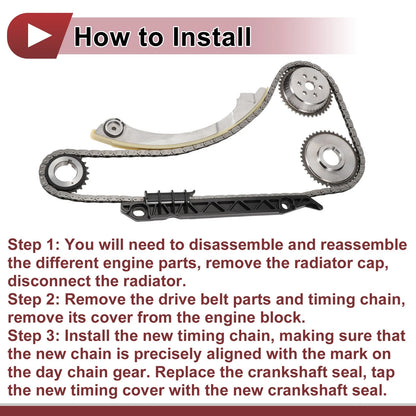 Timing Chain Kit for Buick LaCrosse Verano Regal for Chevrolet