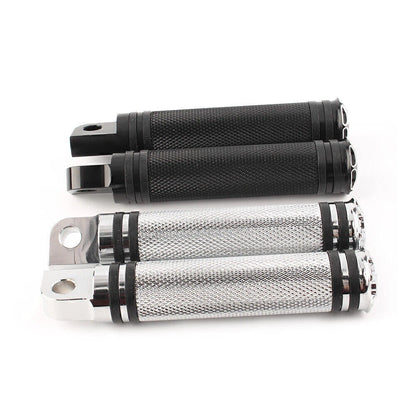 Front & Rear Male Mount Foot Pegs for Harley Davidson - Billet Aluminum