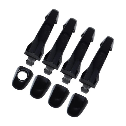 4pcs Black Front & Rear Door Handles for Hyundai Elantra (2007-2012)