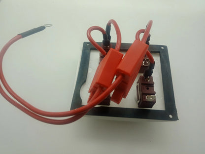 Switch Panel 4 Gang 12V/24V White Waterproof for Marine Applications