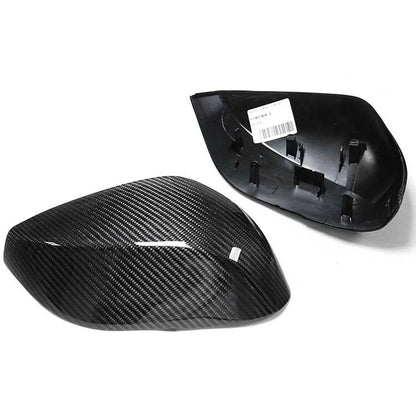 Real Carbon Fiber Side Mirror Caps Cover Replace for Infiniti Q50 Q60 Q70 QX30