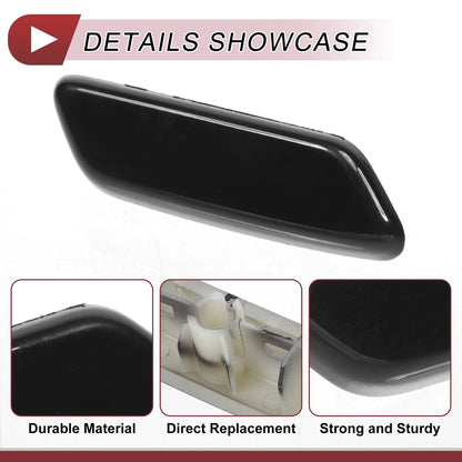 Front Right Washer Nozzle Cover for Lexus IS250 (2009-2010) - Black 1 x Cap