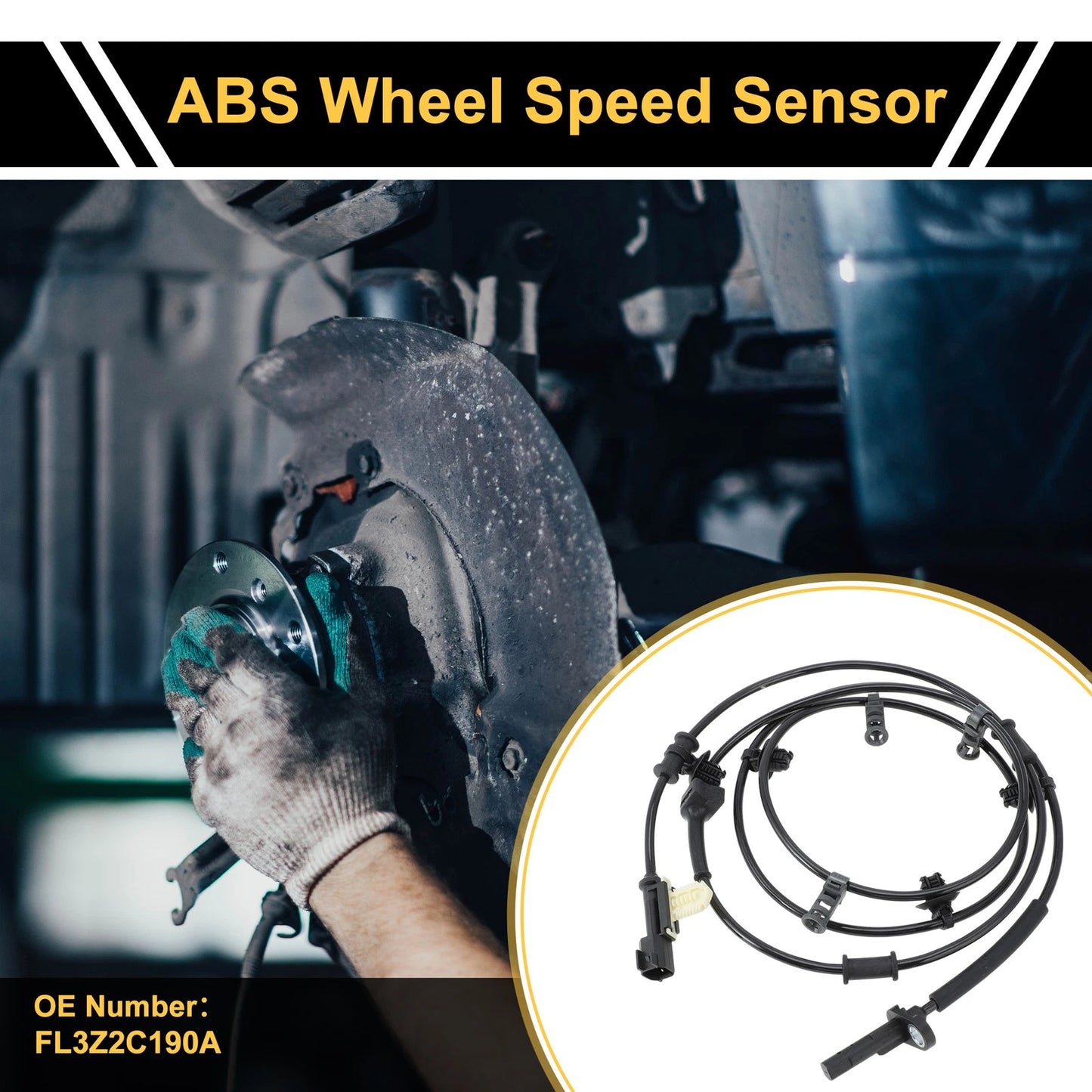 ABS Wheel Speed Sensor for Ford F150 (2015-2017) Rear Right