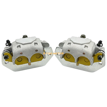 Front & Rear Brake Caliper W/Pads for Yamaha Wolverine X2 X4 (2016–2022)
