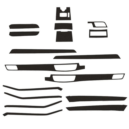 5D Carbon Fiber Style Decor Cover Kit for Mercedes Benz E W212 (2010-2016)