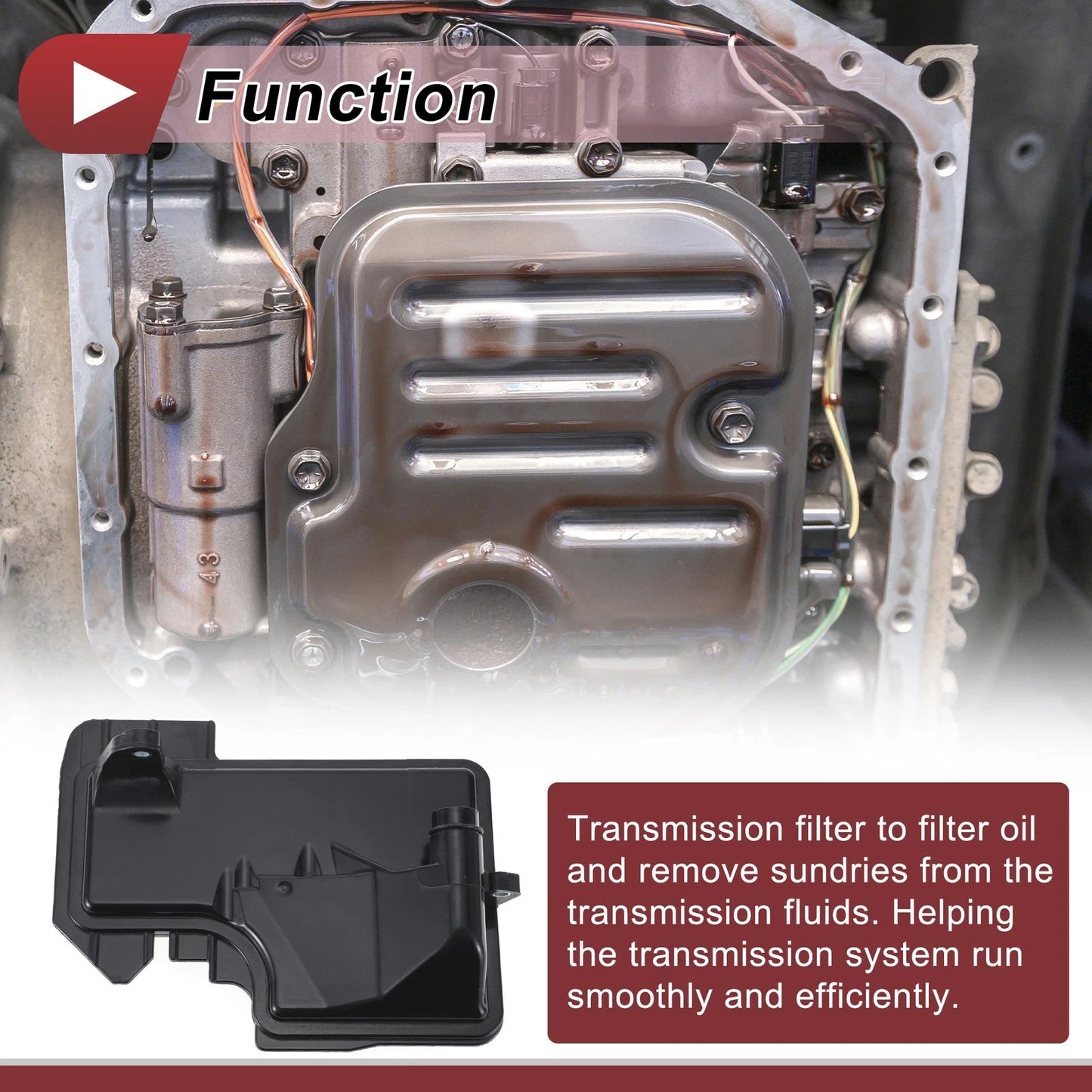 BYFA/MJBA 5 SPEED Transmission Filter for Acura RL (2009 - 2009)