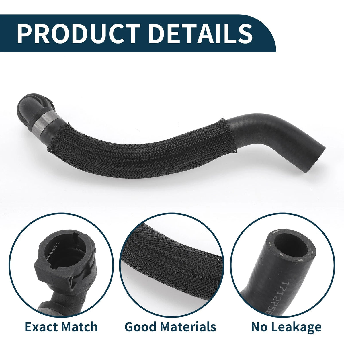 Radiator Hose for BMW 550i 2010-2012 Cooling Liquid Tube (2010-2012)