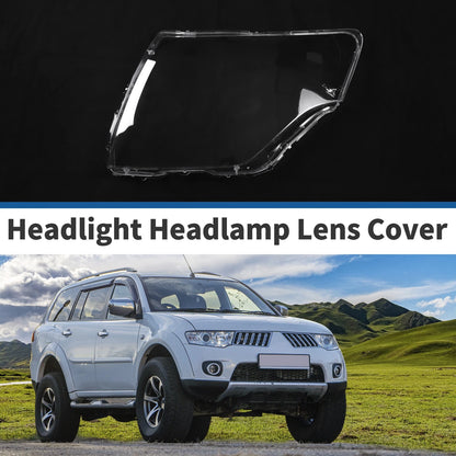 Front Left Headlight Lens Cover for Mitsubishi Pajero (2007-2018)