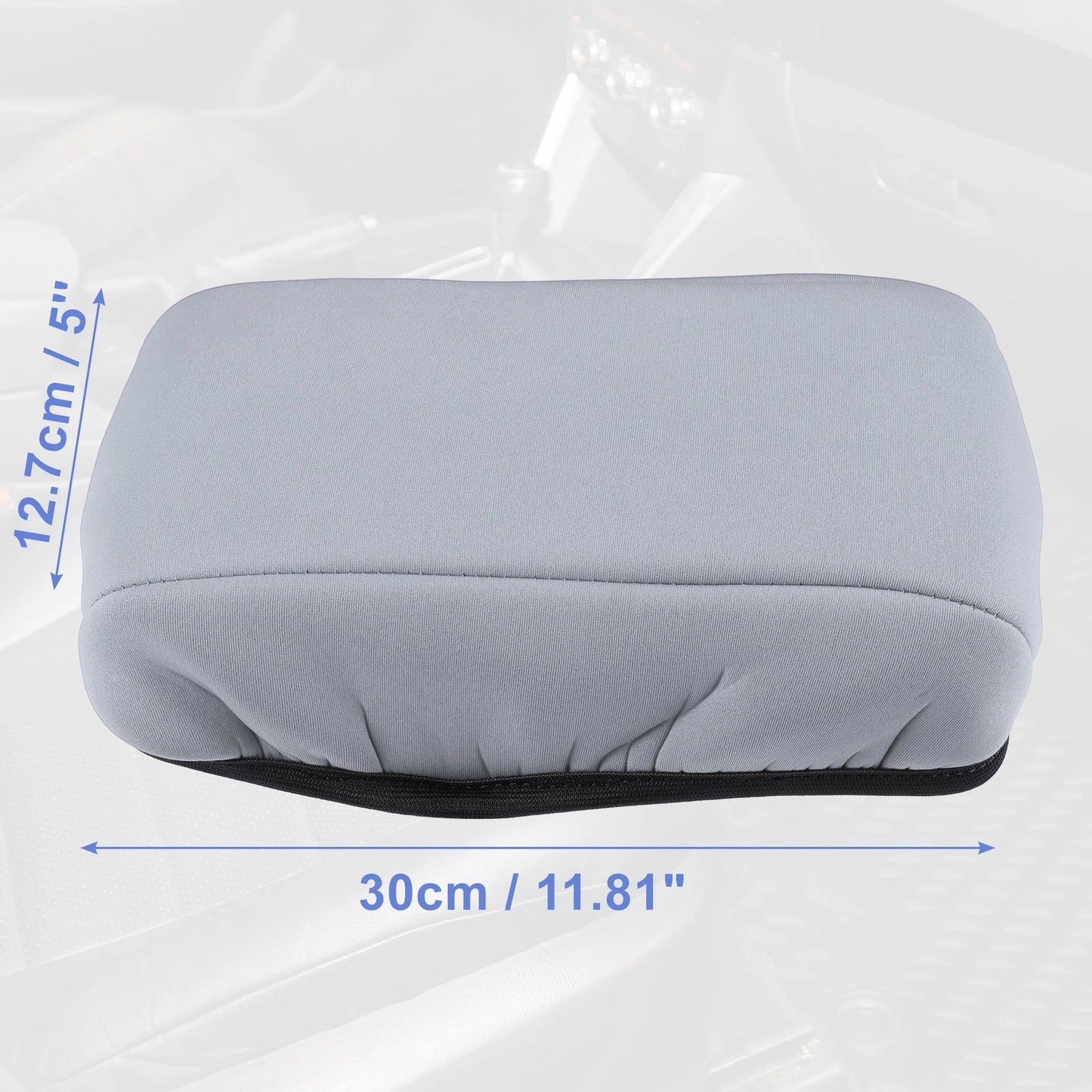 Center Console Armrest Box Cover for Toyota Corolla (2013-2023) Gray Protector
