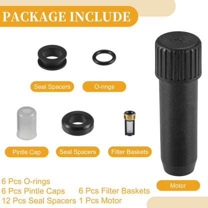 Fuel Injector Seal O-Rings for Toyota 3VZE 3.0 NBR Rubber - 6 Sets (1988-1995)