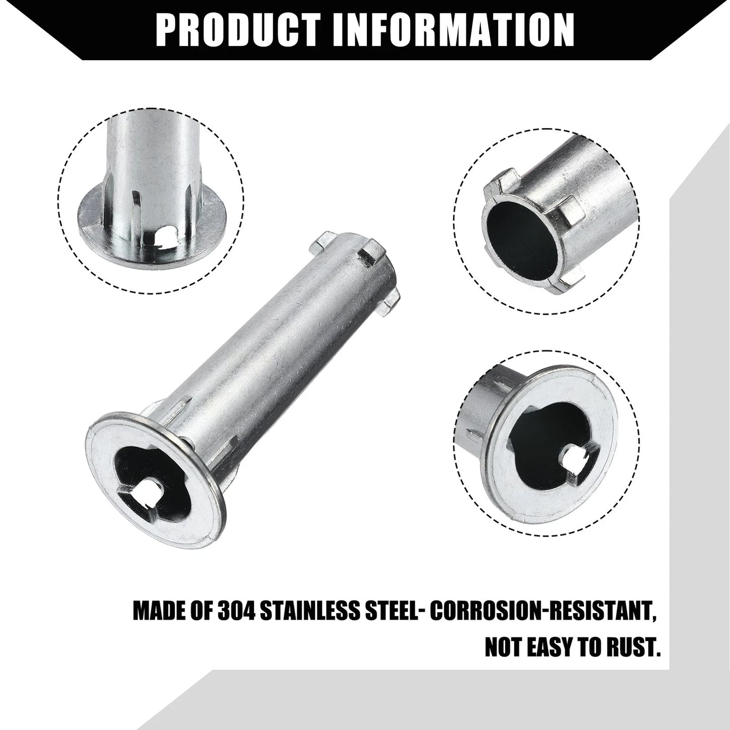 Durable Silver Tone Exterior Mirror Hinge for BMW X1 E84, X3 F25 (2009-2017)