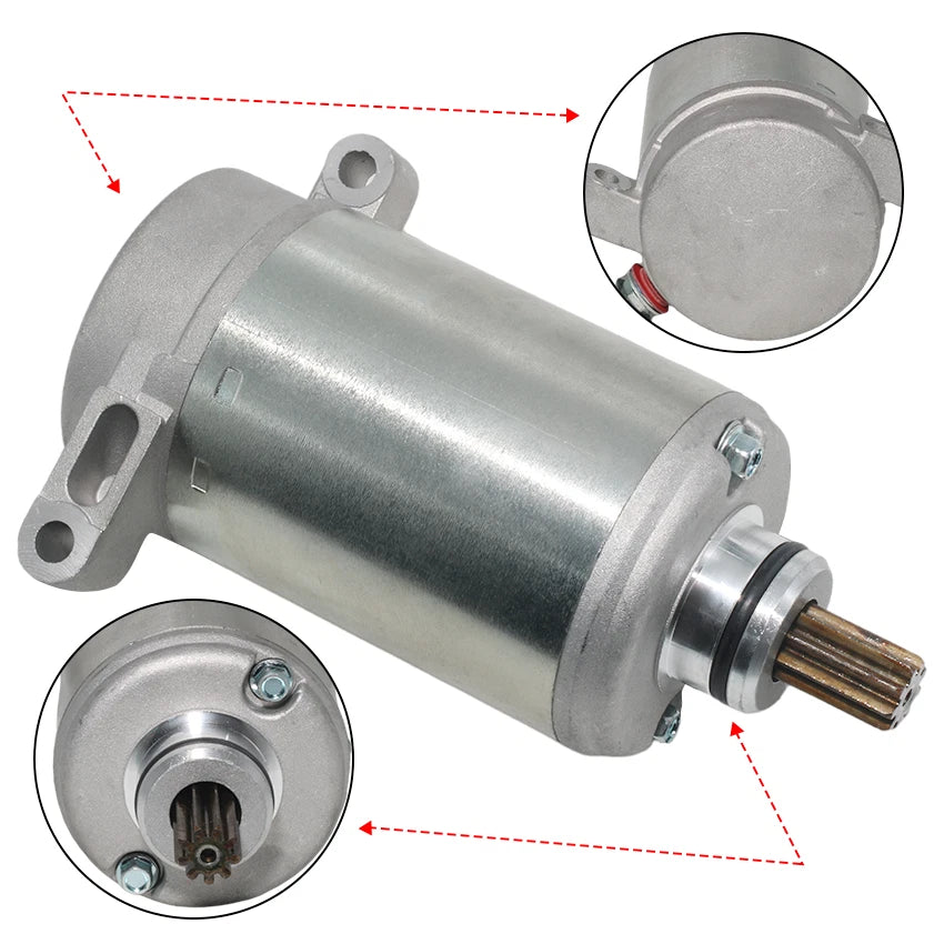 Starter for Yamaha YFM350FX Wolverine 350, YFM400 Big Bear 400 (1995-2006)