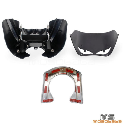 Front Headlight Fairing Set for Harley Dyna FXD FXDB FXDL FXDF FXDWG (2006-2017)