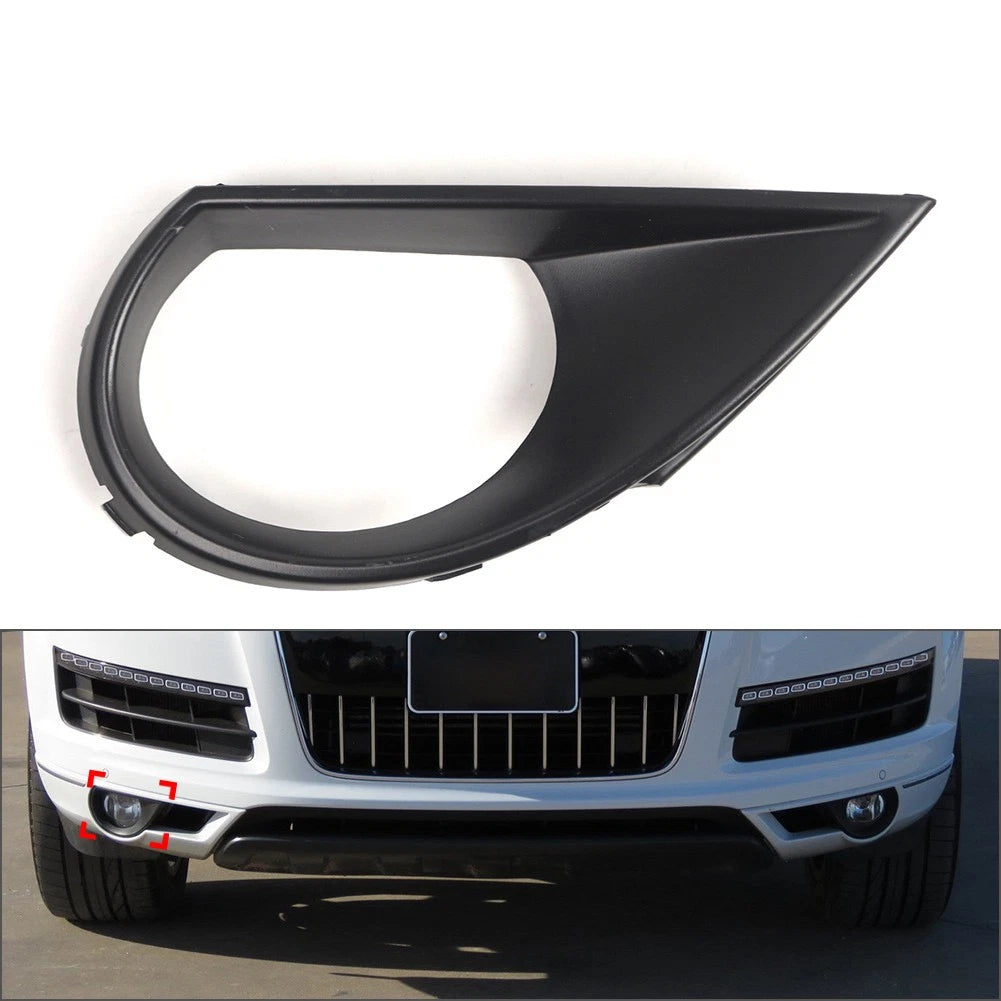 Right Side Front Bumper Fog Light Cover for Audi Q7 (2010-2015)