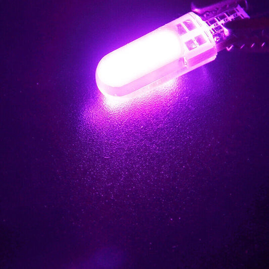 12 x T10 194 W5W COB 2835 SMD LED Car License Light Bulbs for Universal