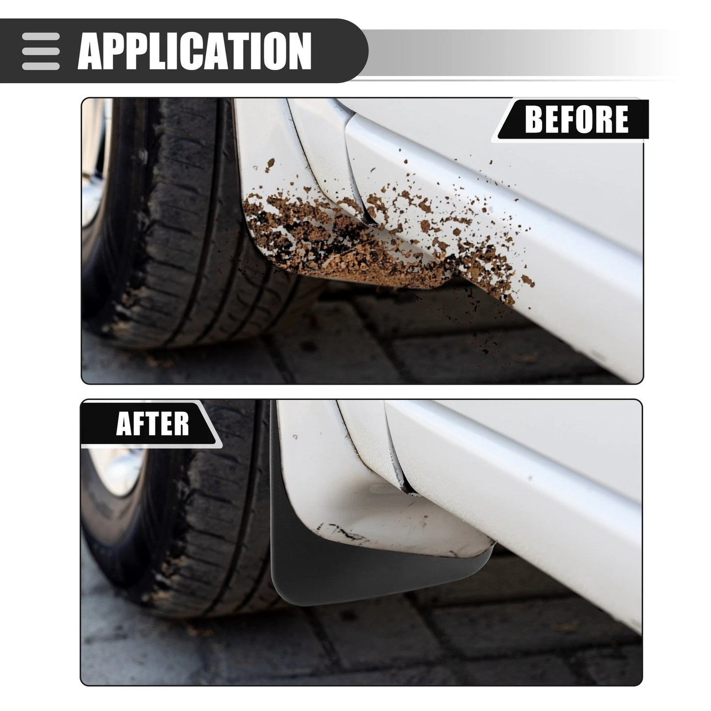 Car Mud Flaps Splash Guards Set for Jeep Grand 2021-2023