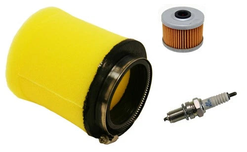 Air Filter / Oil Filter / NGK Spark Plug for Honda Fourtrax 300 TRX300