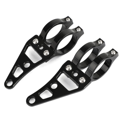 41mm Headlight Holder for Universal Chopper Cafe Racer Black