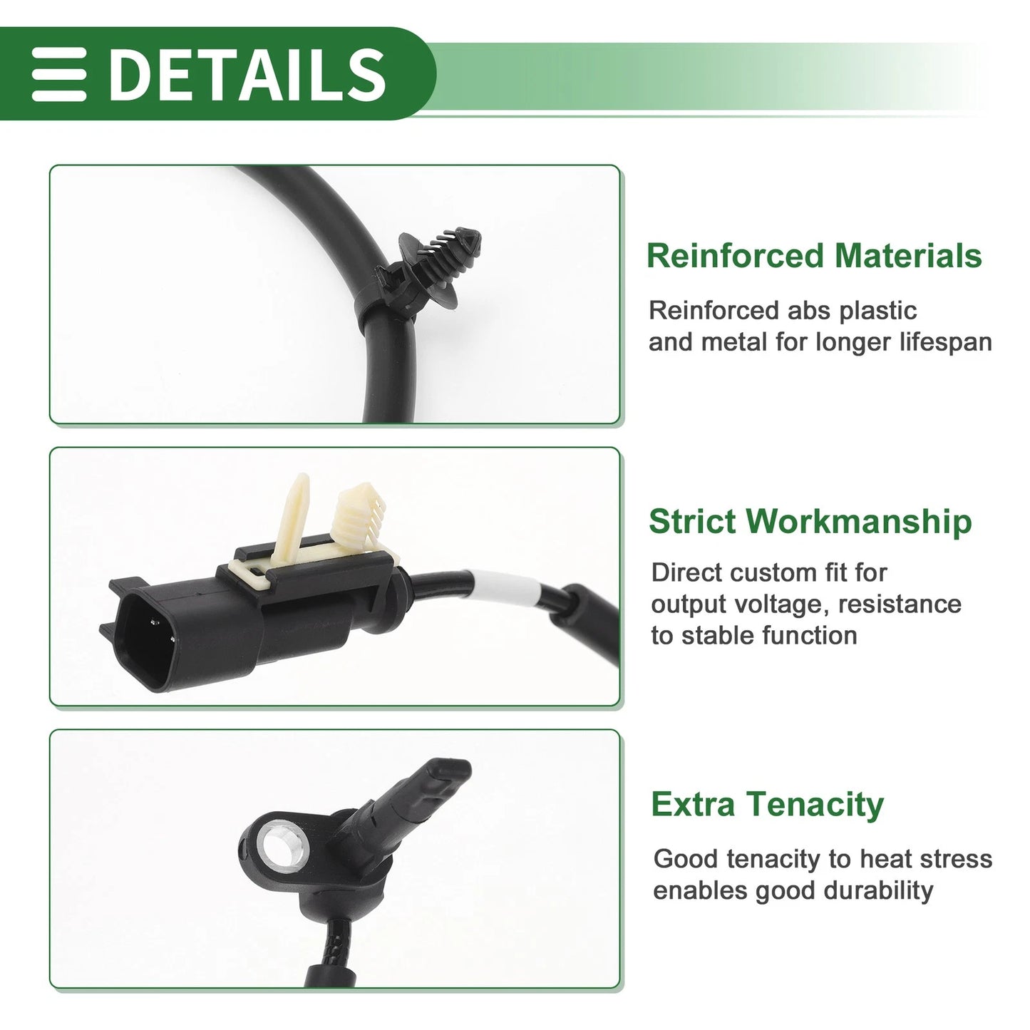 ABS Wheel Speed Sensor for Buick Envision (2016–2017)