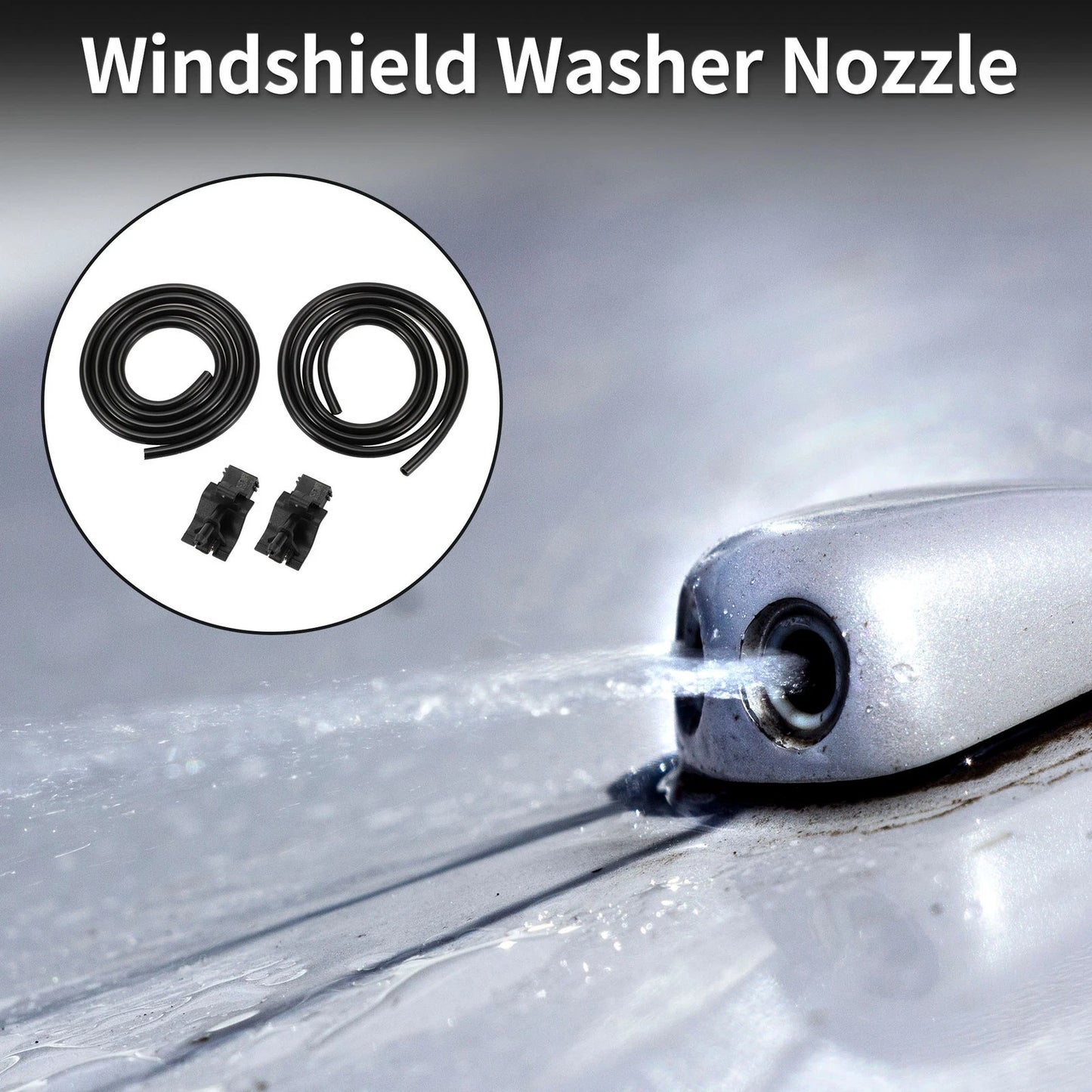 Windshield Washer Nozzle With Fluid Hose for Toyota Camry