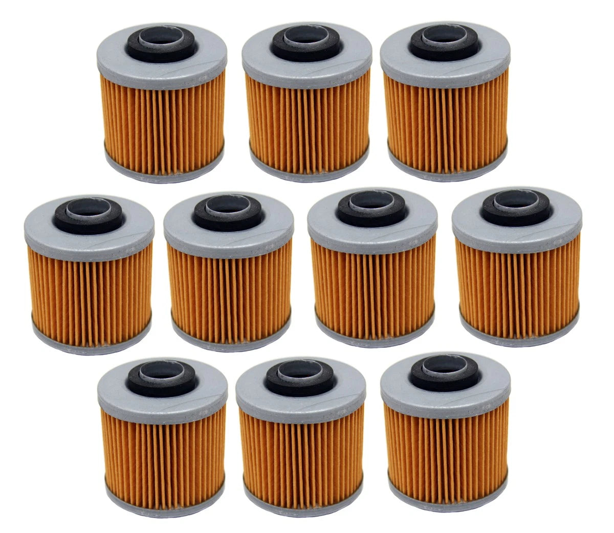 10 x Oil Filters for Yamaha Grizzly 600 4x4 YFM600FW & Raptor 700 YFM700R