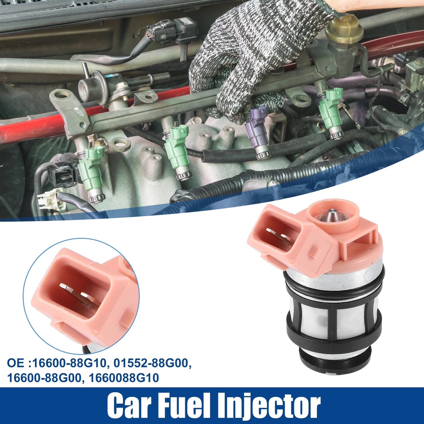 Fuel Injector Nozzle for Nissan Hardbody Pickup 3.0L V6 (1994)