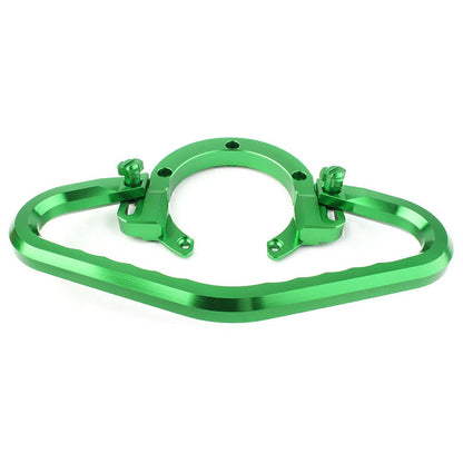 CNC Green Tank Passenger Grab Bar Handle for Kawasaki Ninja ZX-6R ZX-10R ZX-14R