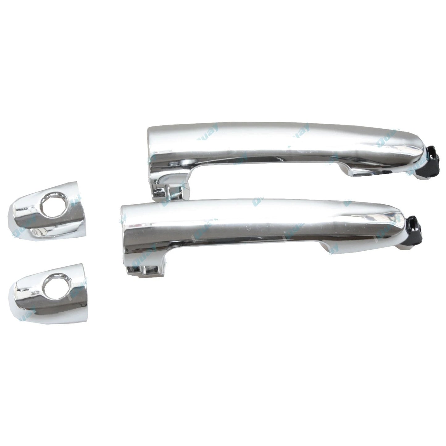 Chrome Front Door Handles LH+RH for Toyota Hilux GGN15 GGN25 KUN16 KUN26 TGN16