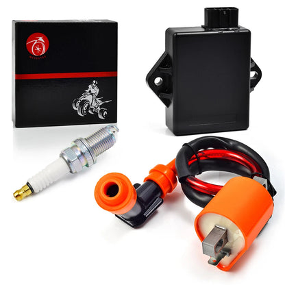 Ignition Coil Spark Plug CDI for Polaris Trail Boss 330 (2003-2012)